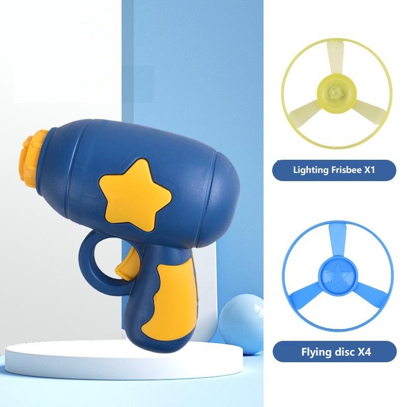 Интерактивная игрушка для тренировки питомца для котенка, забавная игрушка для кошки, мини-летающий диск, стреляющий пистолет, игры в погоню, игрушки для кошек, товары для питомцев