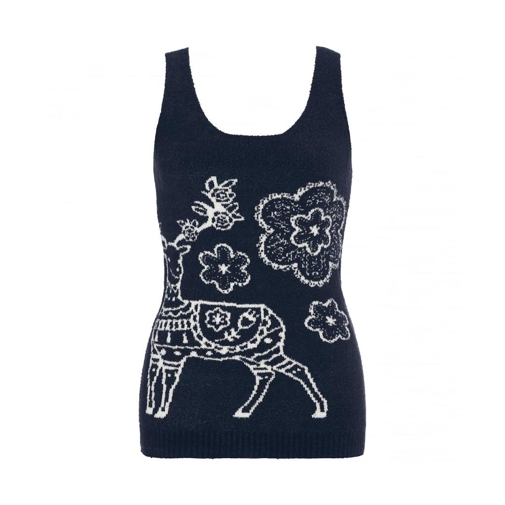 Triumph Sloggi Item Inner Top M008 Flower MLL Size "Relaxing" (Blue/Deer Print)