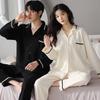 Spring Couple Pajamas Set Women Men Cotton Soft Pyjamas Sleepwear Loose Homewear Fashion Pyjamas Suit Pyjama Homme Coton