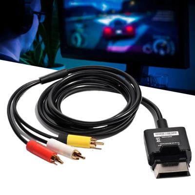 Игровой соединительный кабель для XBOX Аудиокабель Новый 3 RCA Оптический аудиоадаптер Кабель-переходник для XBOX 360