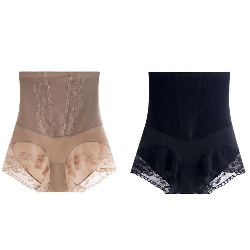 Женские сетчатые трусики с высокой талией и контролем живота