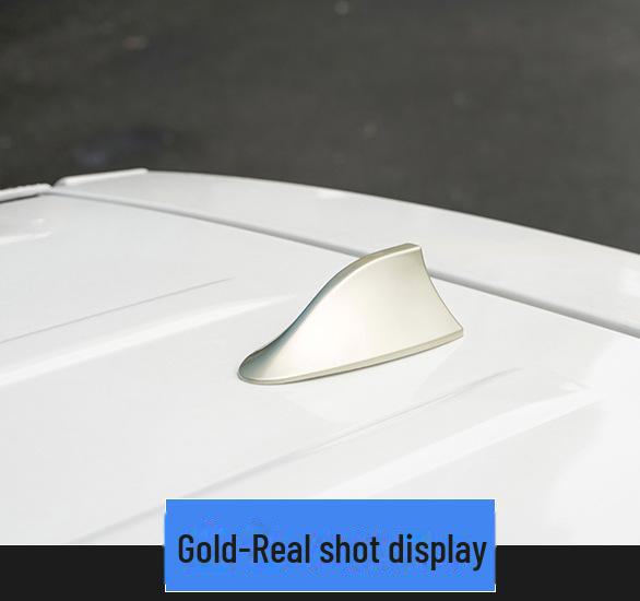 Антенна «Акулий плавник», украшение на крышу автомобиля, сигнальная радиоантенна, цветная дуга.