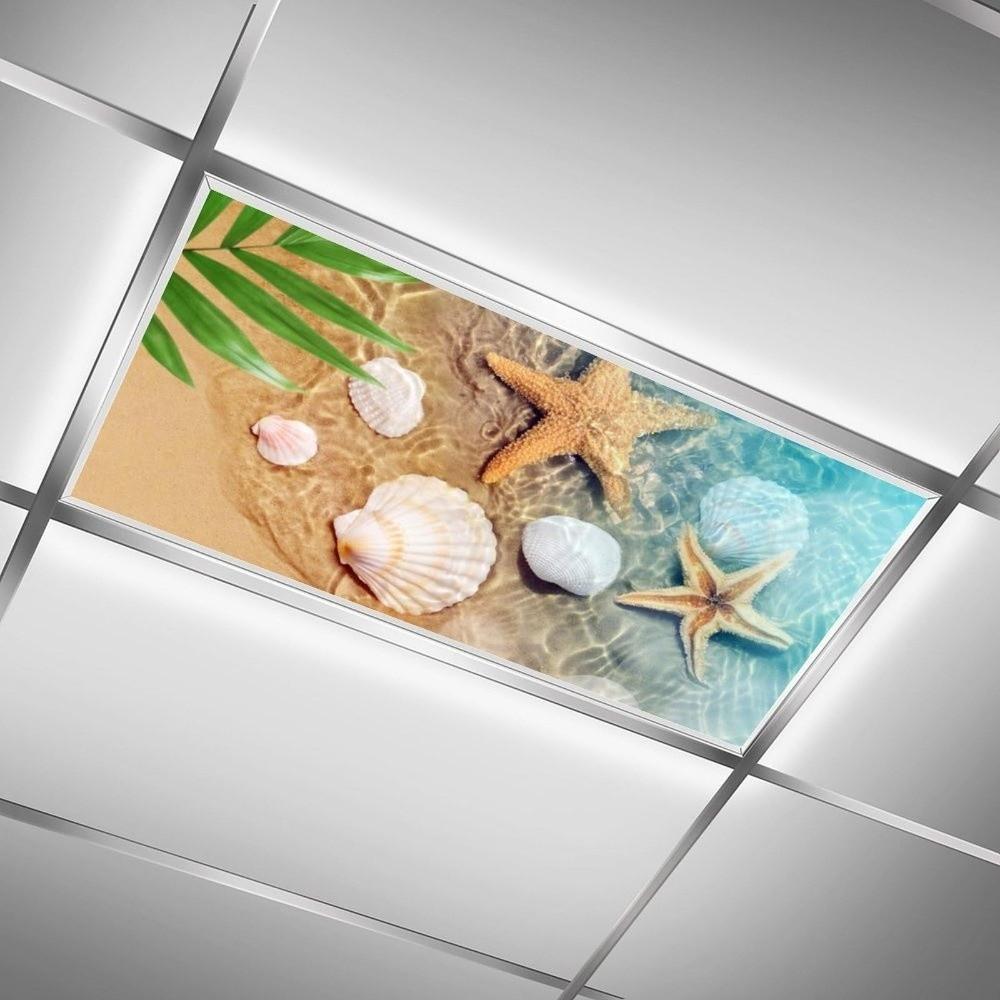 Anti-glare Fluorescent Light Covers 120*60cm Fabric Lampshade Lampshade Hospital