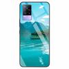 Для VivoV21 5G Чехол из закаленного стекла для Vivo V21 5G Мягкий бампер Жесткая funda Для Vivo X60 Pro Глобальный чехол для телефона X60 5G 2021 Обложка