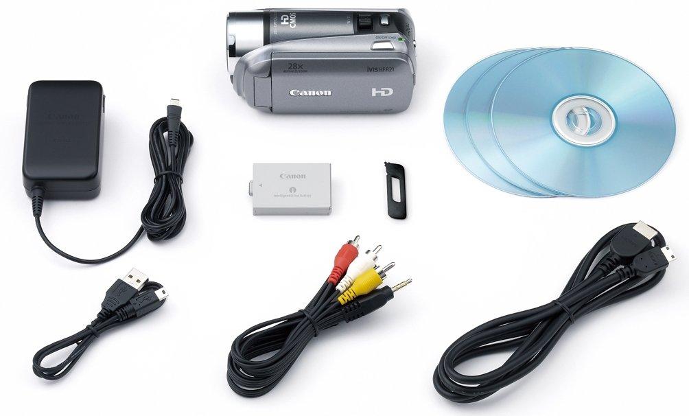 Canon Цифровая видеокамера iVIS HF R21 Silver IVISHFR21SL 20