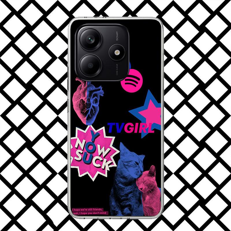 TV Girl Album Phone Case for Xiaomi Redmi Note 15 14 14S 13 12 12S 11 Pro Plus 11E 11T 11S 10S 5G Soft Cover Fundas Redmi Note 1