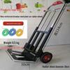Heavy Duty Folding Stair Climbing Handcart - Portable Shopping and Luggage Cart