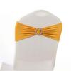 10Pcs Creative Elegant Chair Bowknot Ribbon Decors Back Cover High Elastic Chair Sash Bow Vintage Modern Back Tie Sashes Home