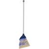 Sangyo New Bulllon Broom, Outdoor Use, Short Handle, Synthetic Fiber (Polypropylene), Fine Bristles, 334346