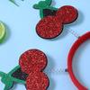 4Pcs Fruit Decor Headbands Cartoon Watermelon Cherry Strawberry Headpiece Spring Design Hair Hoop Headdress