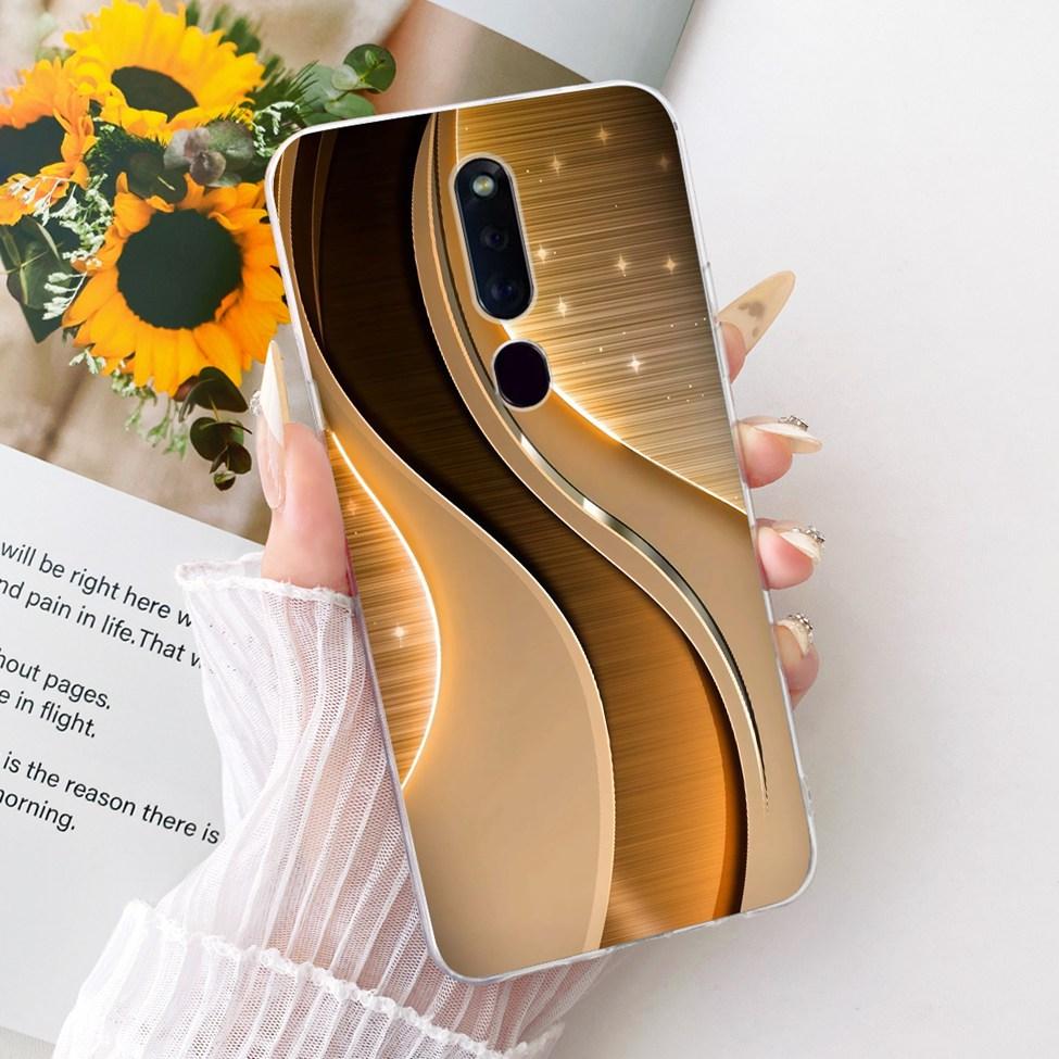 Clear Casing For Oppo F11Pro CPH1969 CPH2209 CPH1987 Phone Case For Oppo F11 Pro Cover Fashion Butterfly Funny Cute Painted
