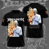 Группа Megadeth The End Is Near AOP Все размеры D1148 Унисекс Футболка