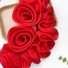 Detachable Dacron 3D Floral Decoration Flower Shape Wedding Dress Accessories Floral Patch