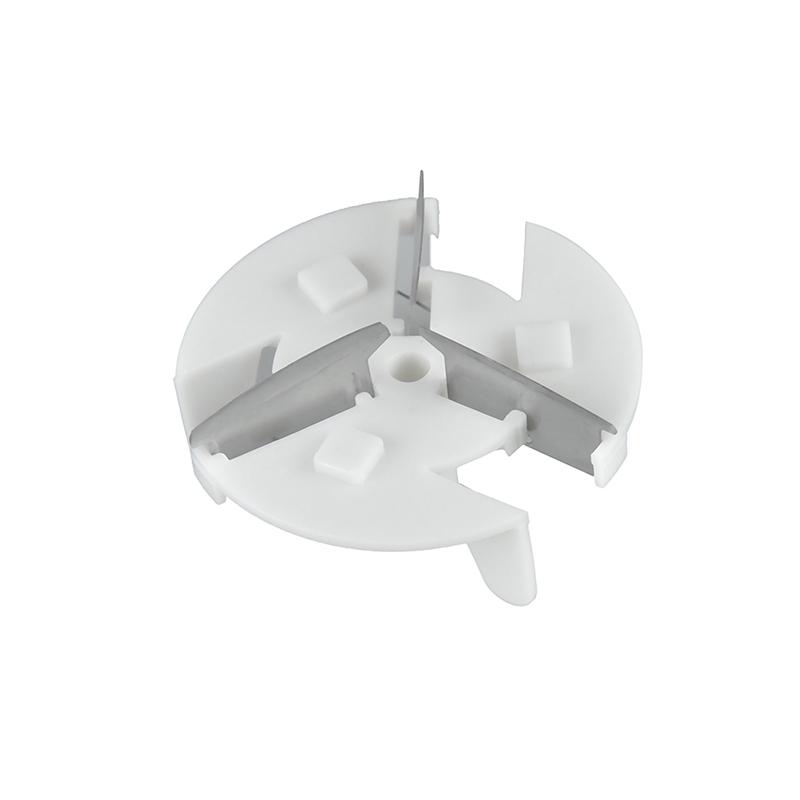 Набор из 3 круглых лезвий для удаления катышков с пластиковым и металлическим дизайном для эффективного ухода за одеждой