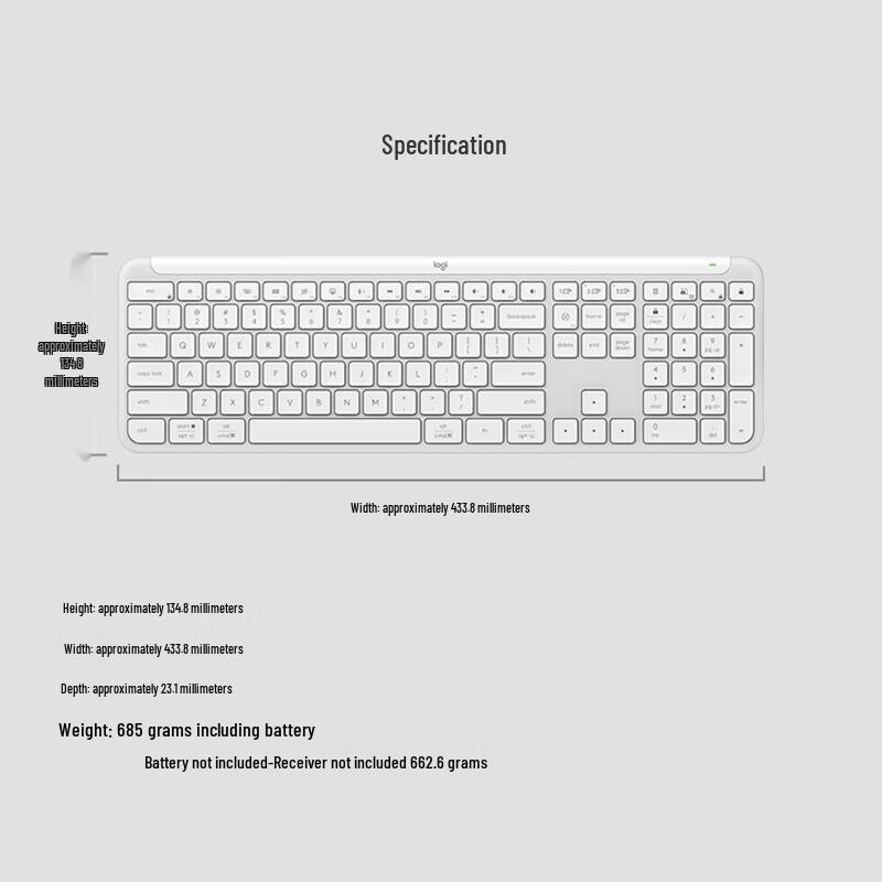 Беспроводная клавиатура Logitech K950 с двумя режимами