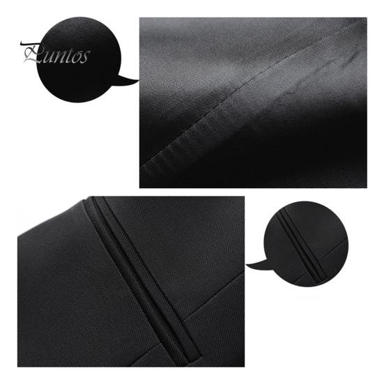 Женский жилет однобортный однотонный без рукавов с V-образным вырезом, облегающий строгий деловой кардиган в стиле ретро для офиса, свадьбы, банкета, жилет