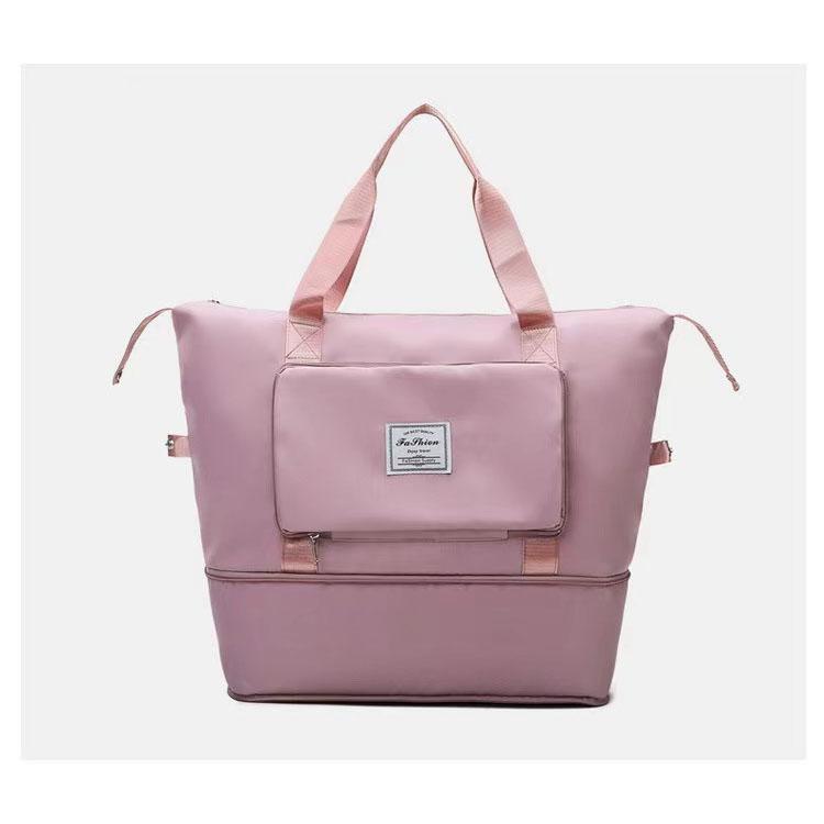 Большая вместимость спортивная сумка через плечо водонепроницаемая багажная сумка универсальная складная дорожная сумка с функцией сухого и влажного разделения фитнес-сумка дорожная сумка