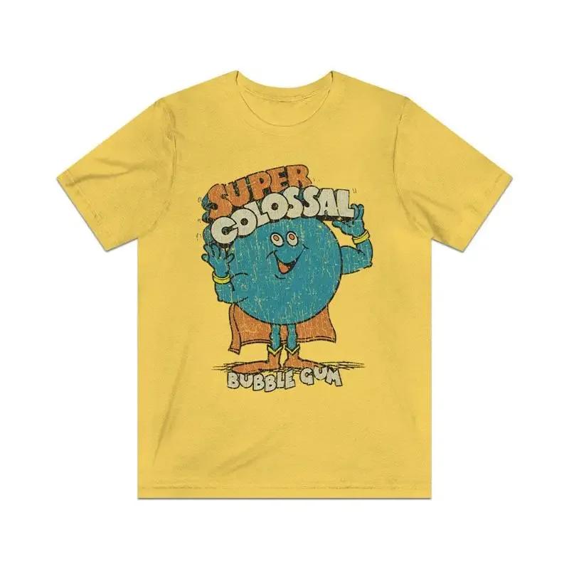 Super Colossal Bubble Gum 1981 Vintage Unisexs T Shirt