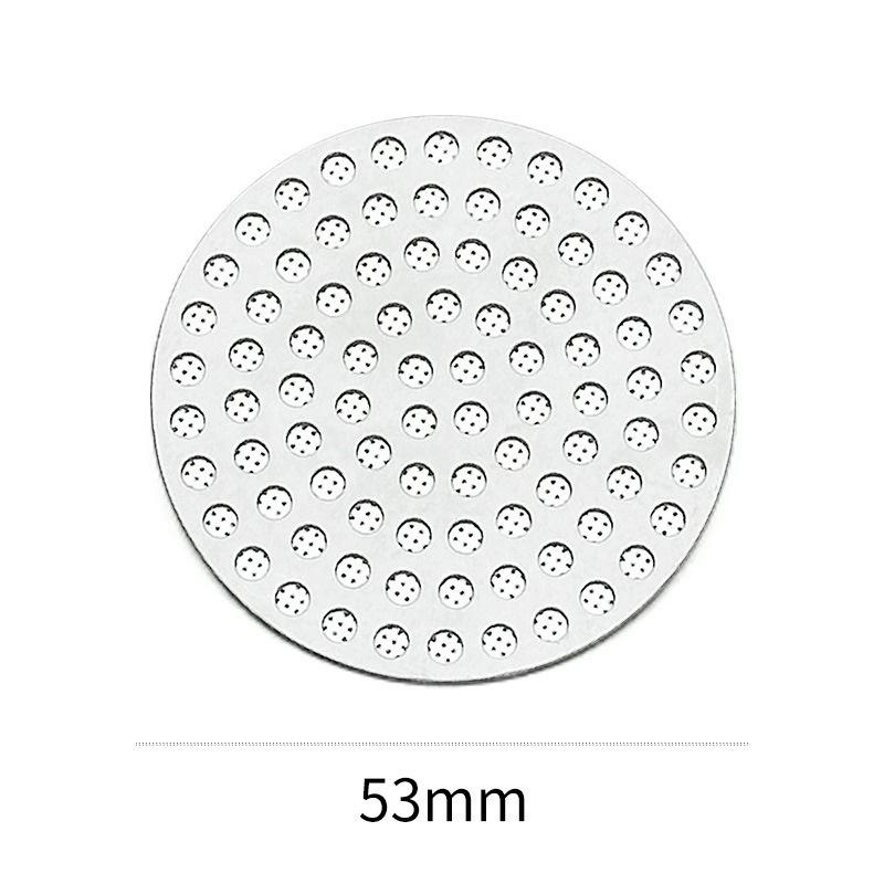 Фильтр для кофе 51/53/58 мм, многоразовый, нержавеющая сталь 304, двухслойный, мелкая сетка, профессиональный аксессуар для эспрессо
