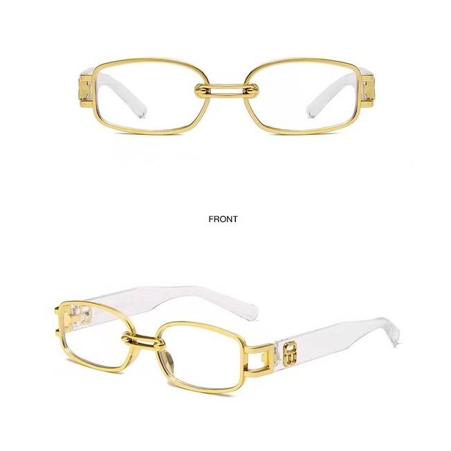 Солнцезащитные очки Женские Корейские Прямоугольные Солнцезащитные очки Мужские