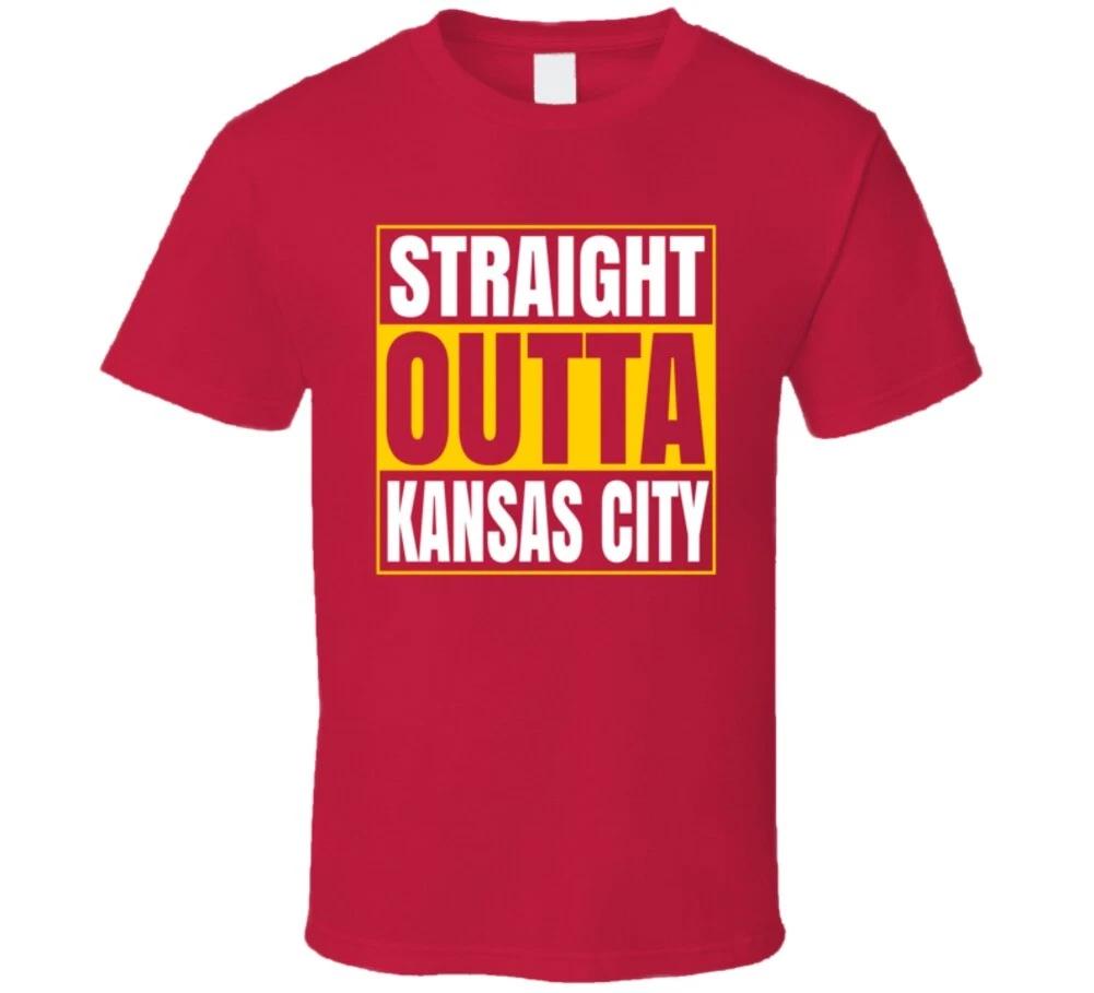Straight Outta Kansas City Missouri Fan Gift T Shirt