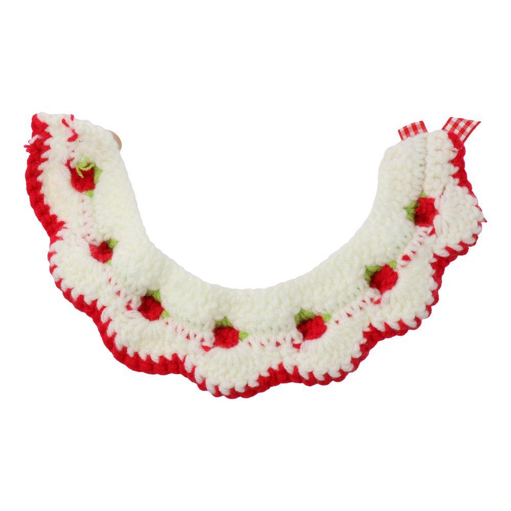 Cotton Scarf Set Adjustable Collar Pet Outfit Cute Breakaway Kitten Collar  Cat
