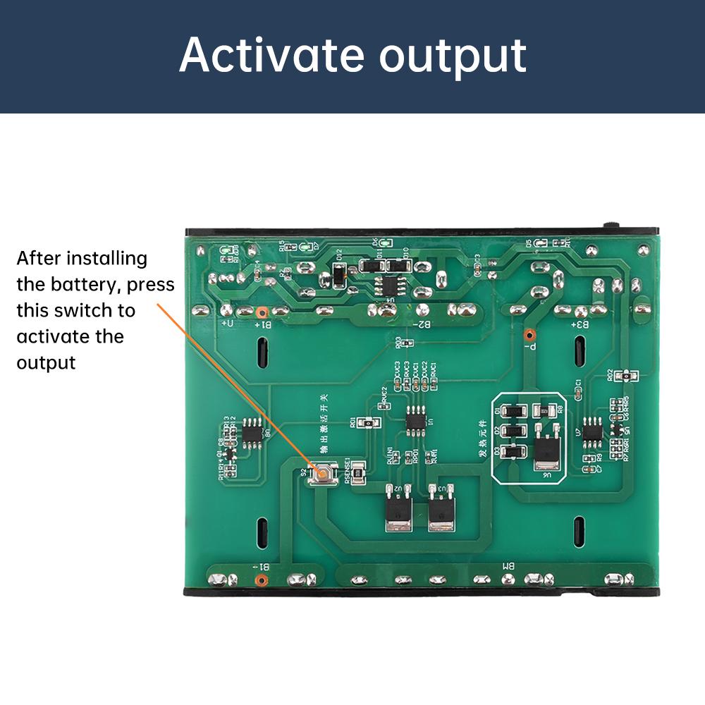 Power Bank Box 5V 9V 12V Выходная мощность для Чехла-аккумулятора для Телефона Планшета 6x Батарей 18650 ИБП Источник Бесперебойного Питания Электронный Набор