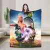 Soft Blanket Travel Wicked Elphaba & Glinda Tonal  Throw Blanket  Flannel Bedspread For Couch Chair Novelty Sofa Bed Cover