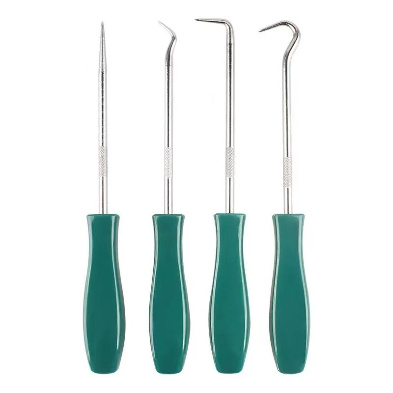 Набор из 4 отверток для сальников, автомобильные крючки-пики для гаражей, общие для сантехников, механиков, мастерская 135 мм, автомобильные инструменты