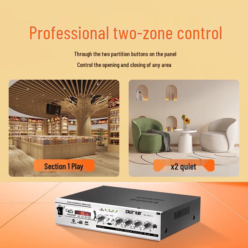 Sianke SA-5016S Bluetooth HIFI Усилитель мощности