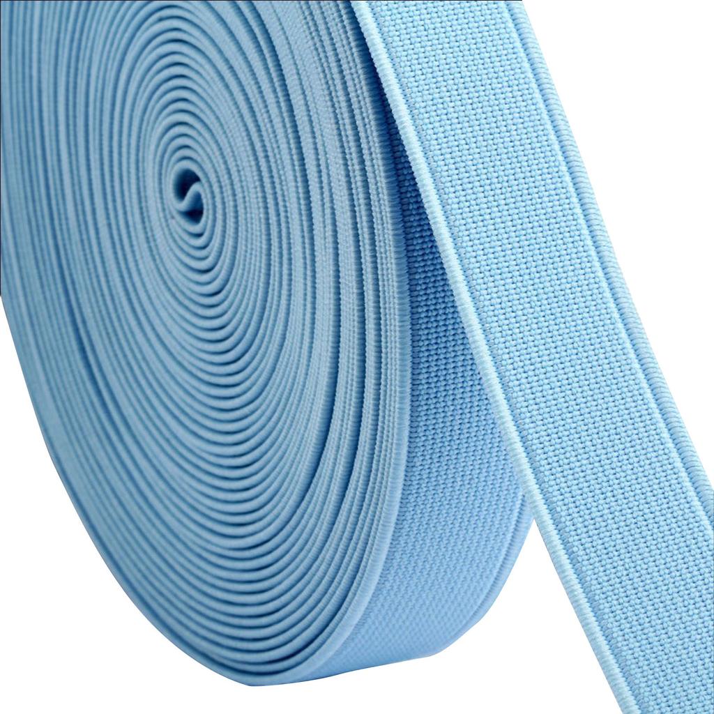 Вязаная резинка шириной эластичной веревки Ремесленная эластичная веревка шириной 28 м/2,5 см