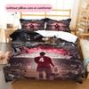 Van Dijk Pattern Bedding Home Decoration Birthday Gift (1 * duvet cover + 2 * pillowcase, without core),fan merchandise.