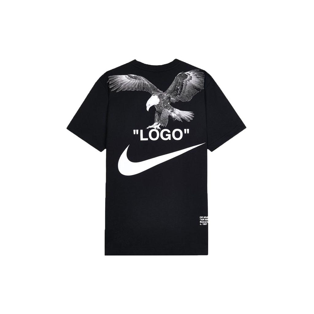 Черные мужские футболки Off-White x Nike NRG A6 BQ0827-010