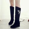 High Heels Elegant Heeled Ladies Knee Shaft Shoes Winter 2025 Autumn Women's Long Boots Trend Spring Hot Quality On Promotion Pu