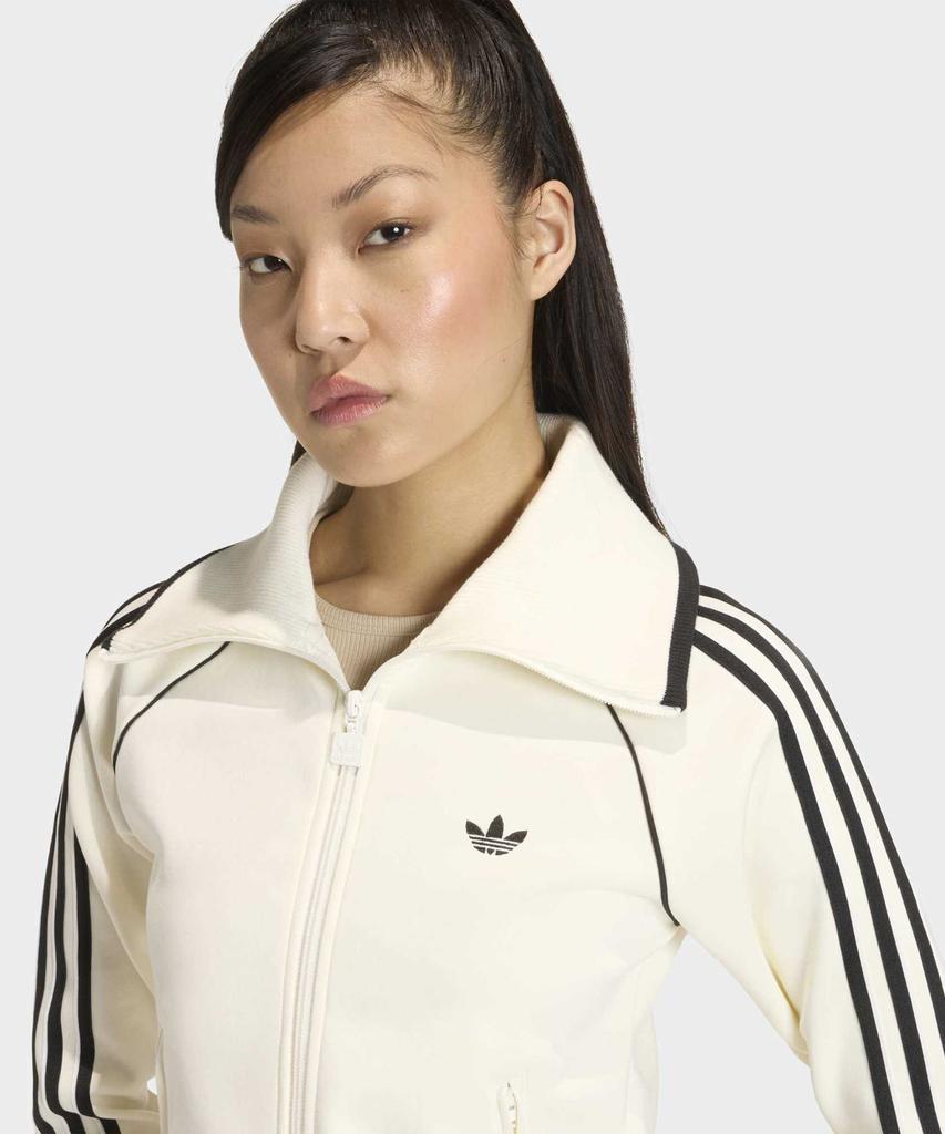 ADIDAS Slim Fit Firebird Track Top - White / Kd2965