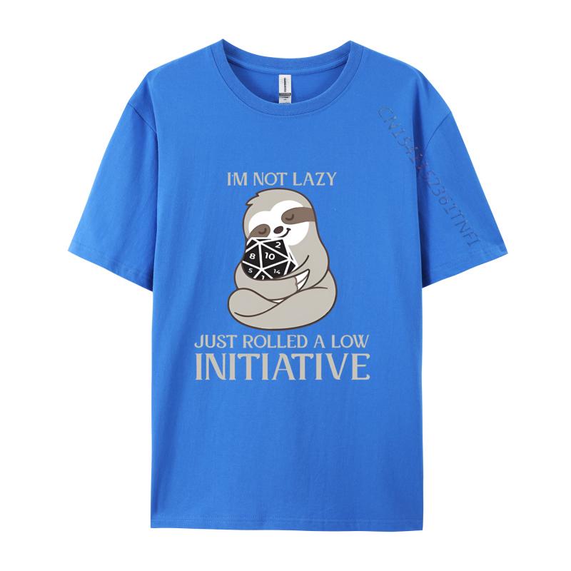 Im Not Lazy Just Rolled A Low Initiative Tshirt Male Fashionable Tops  Tees Men Tshirts Normal Tshirts
