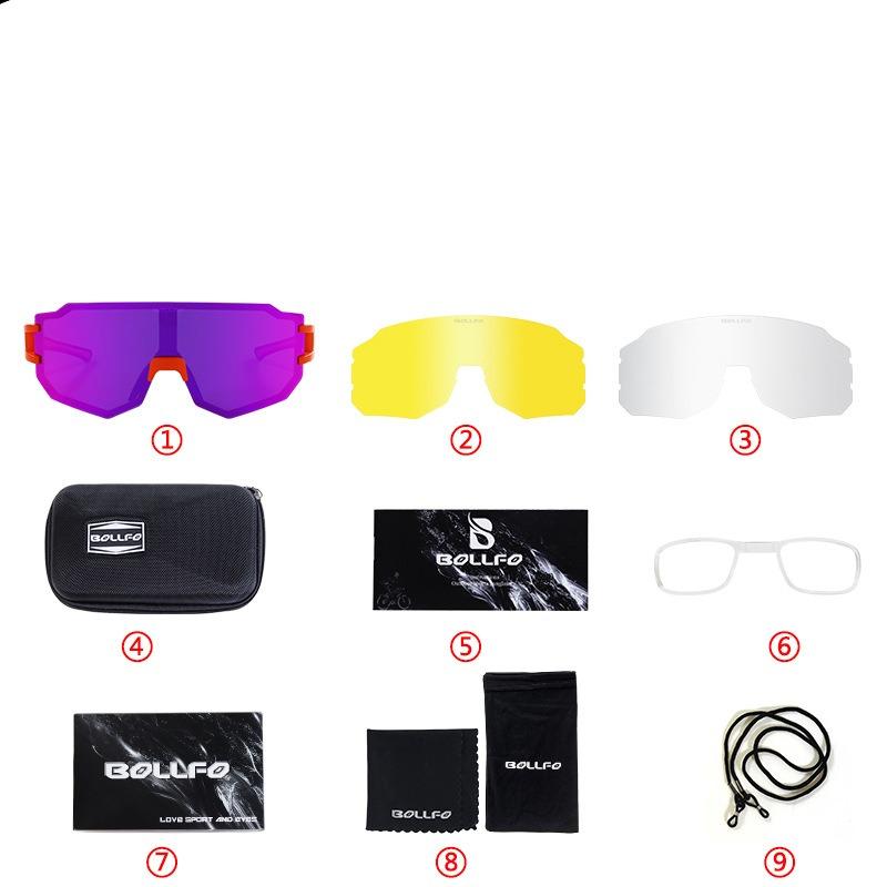 Новые цветные велосипедные очки для близоруких мужчин и женщин, ветрозащитные велосипедные аксессуары для спорта на открытом воздухе, солнцезащитные очки