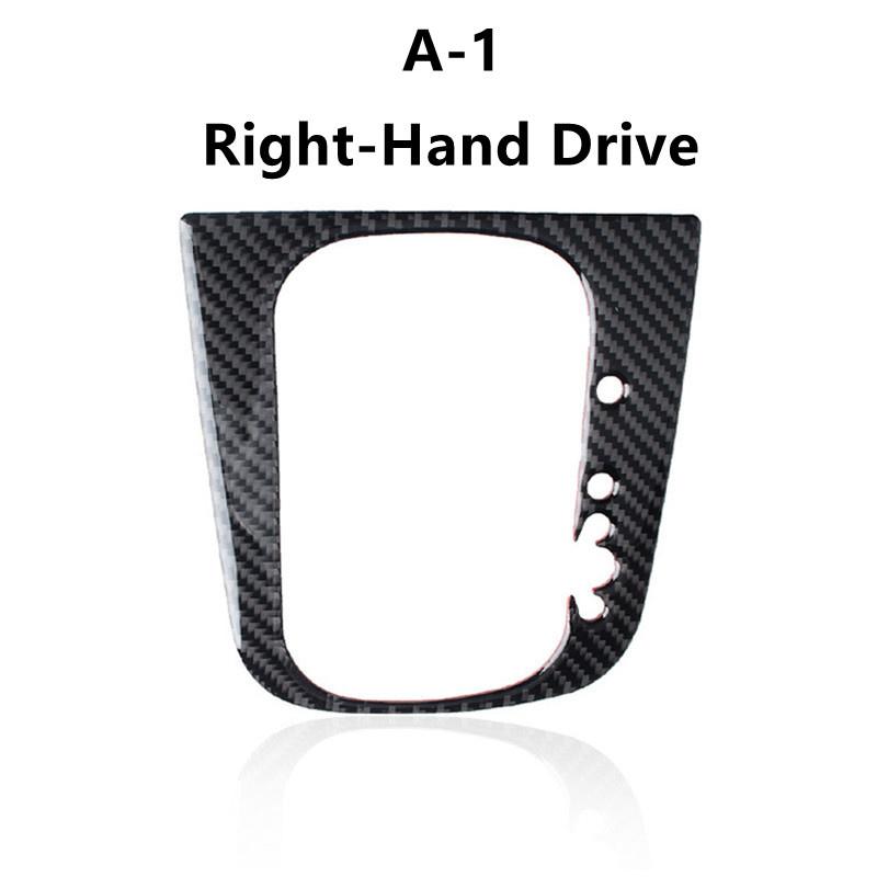 Carbon Fiber Car Interior Decoration Stickers Car Styling For Volkswagen VW Golf 6 Center Console Cover Trim Inner