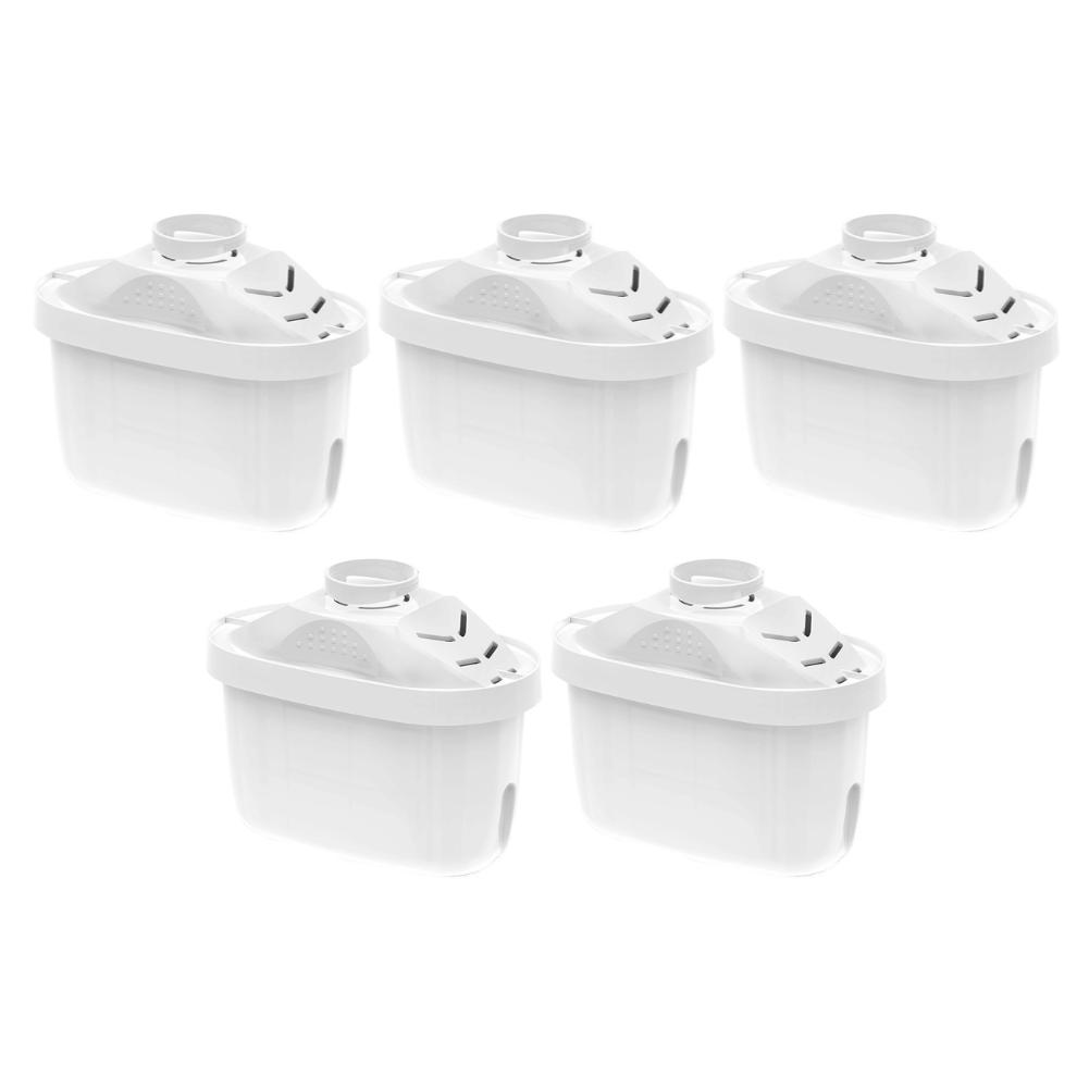 10-1PCS Replacement Filter Cartridges Reducing Limescale Chlorine Water Filter Cartridge Refills Filter Cartridges for Home