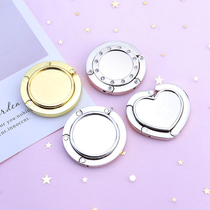 Персонализированный складной крючок для сумки - Подвеска на край стола для студента, Портативный памятный подарок