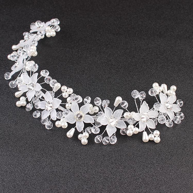 Wedding Bride Headgear Handmade Floral Ornaments Wedding Hair Accessories Corolla Accessories