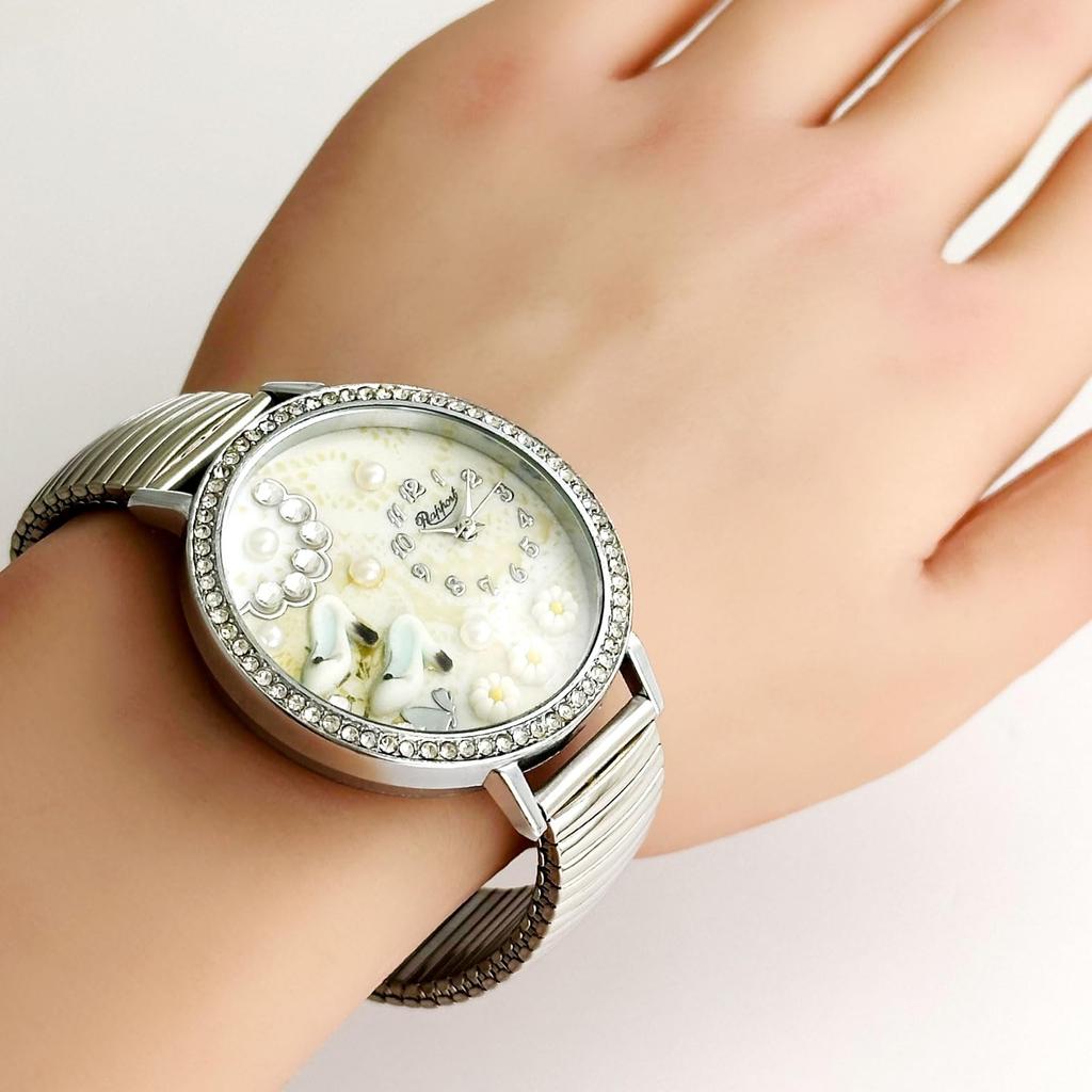 Wristwatch Rapport Fancy Bellows Watch 167001 Silver [Takeuchi Shoji] Women's