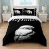 Deftones Bedroom 3Pcs Bedding Set Soft Bed Sheet Pillowcases Home Bedding Decoration