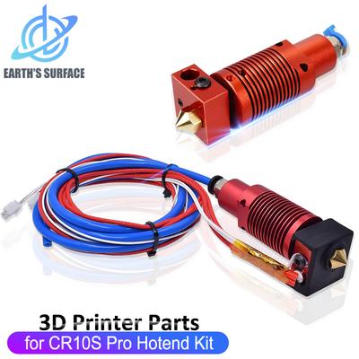 Детали 3D-принтера для CR10S Pro Ender 3 Комплект хотенда 0,4 мм Сопло Нагреватель Термистор Экструзия Собранный Экструдер для CR-10 MAX