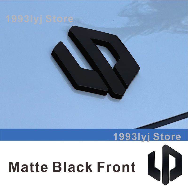 jhwpr5 For LEAPMOTOR B10 Styling Plastic Rear Emblem Front Grille Badge High-end Decals Auto Exterior Decoration