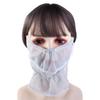 Neck Protection Lace Face Scarves Sunscreen Veil Anti-uv Face Cover Sunscreen Mask Face Scarf