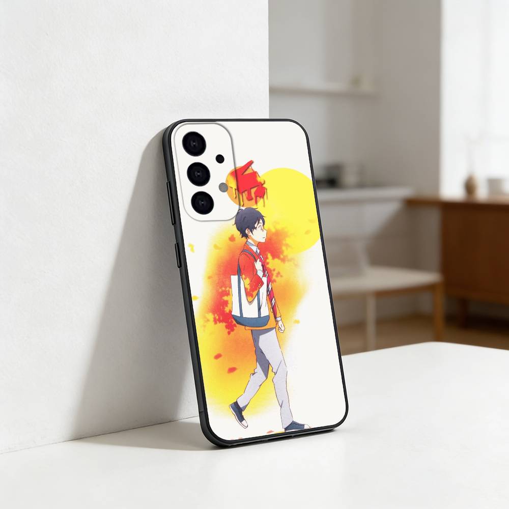Your Lie in April Wallpaper Phone Case For Samsung S25,S24,S21,S22,S23,S30,Ultra,S20,Plus,Fe,Lite Black Shell