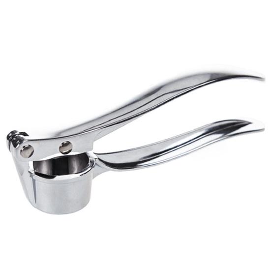 Пресс для чеснока из нержавеющей стали, ручная чеснокодавилка, инструмент для легкой нарезки чеснока, имбиря, орехов