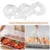 Прозрачная крышка для еды Большая крышка для хранения еды Поднос для подарков Пищевая пленка