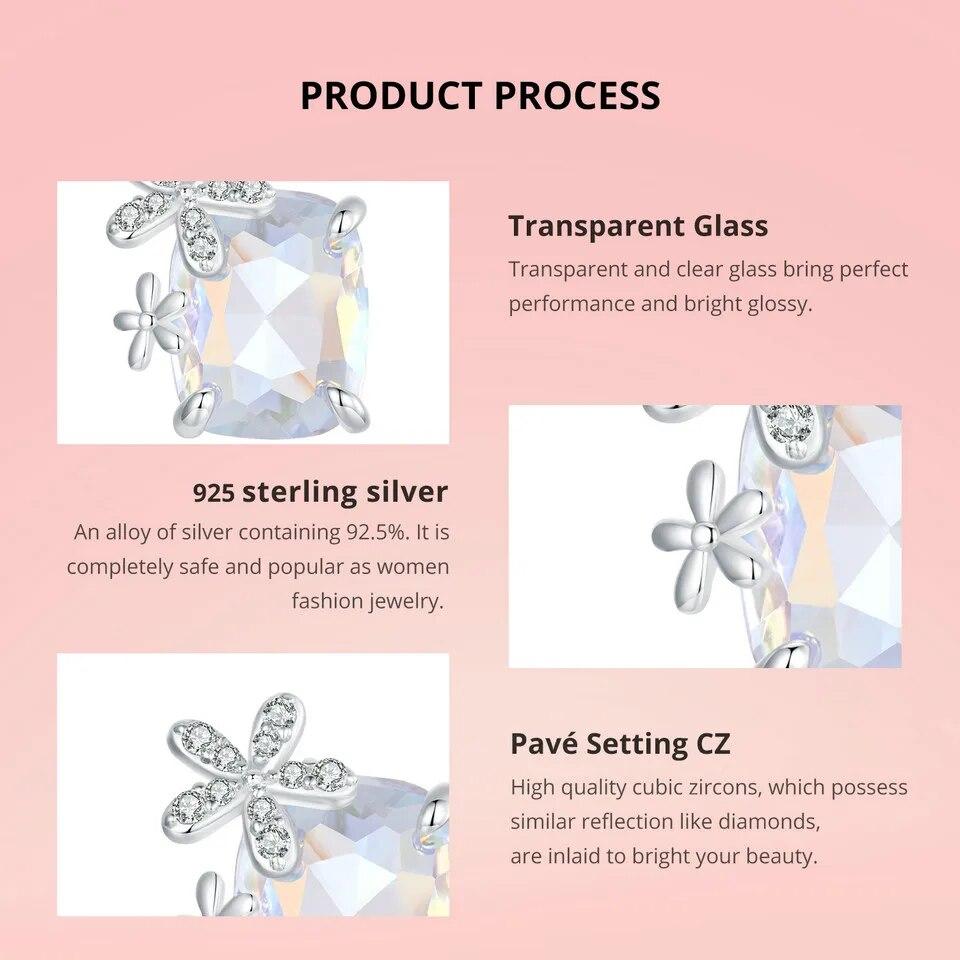 Bamoer, серьги-гвоздики из стерлингового серебра 925 пробы, зеленые стрекозы, серьги-гвоздики из белого золота, серьги с насекомыми для женщин, вечерние ювелирные изделия, подарок